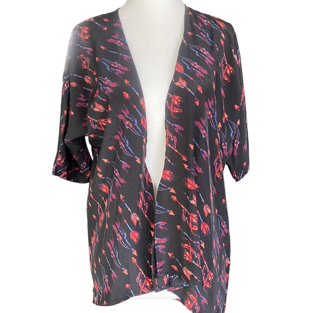 LuLaRoe Bianca Girls Kimono Size 10-12